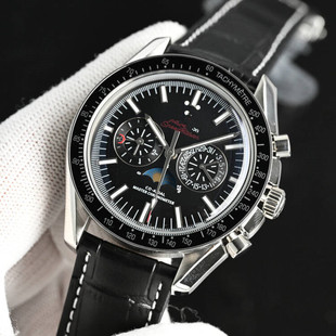 European 50Th Anniversary Os Snoopy Speedmaster Watch Automatic Mechanical Quartz Men's Watch Multi-Function Chronograph Mechanical Watch Qt