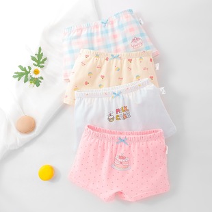 New Category A Cotton Girls Underwear High Quality Children Underwear Baby Boxer Underwear Kids Boxer Shorts
