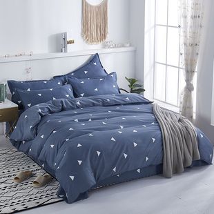 [skin-friendly quilt cover quilt cover pillowcase] quilt cover single-piece quilt cover bedding autumn and winter 1.8 quilt cover room