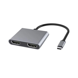 type-c to Dual HDMI HD 3.0 Hub 4-in -1 USB C Expansion Dock PD Fast Charge USB3.0 HUB