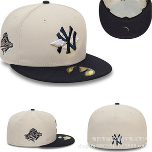 Cross-Border Cross-Border American SOX Closed Baseball Team Dodge Baseball Hat Embroidered Hip-Hop Yankees Closed Flat