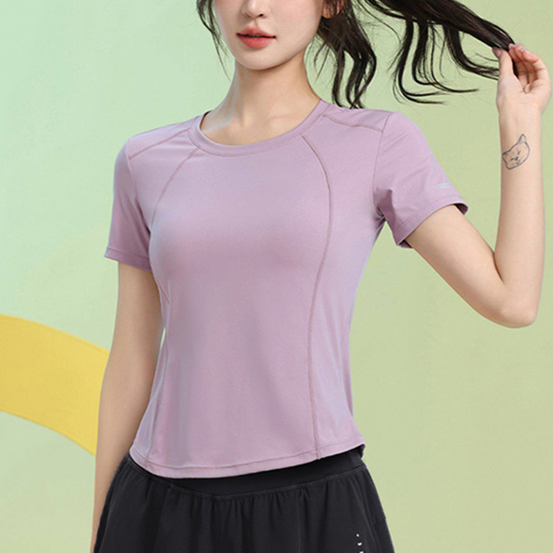 Loose Sports Shorts for Women, Anti-Exposure, Breathable, Quick-Drying, Running Training, Yoga Fitness Three-Quarter Pants Set with Top