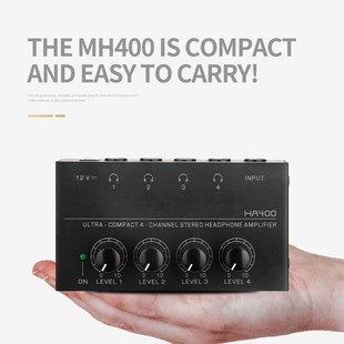 HA400 4-way monitor headphone amplifier Headphone Amplifier amp