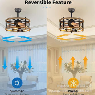 2021 cross-border American ceiling lamp retro country industrial style embedded living room dining room bedroom ceiling lamps