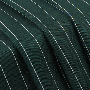 in stock wholesale polyester striped fabric suit overalls casual shirt jacket women's dress pants fabric