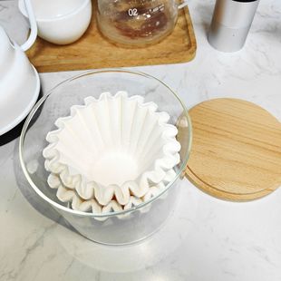 Filter Paper Storage Box Hand-washed Coffee Powder Bowl Extraction Filter Cake Filter Paper Storage Box