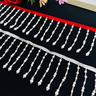 in stock Handmade Beads Pearl Pendant Tassel Lace Ethnic Chinese Clothing Home Textile Curtain Garment Accessories Hanging Beads