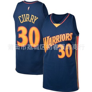 Warriors 30 Curry Embroidered Basketball Suit Stephen Curry jersey Foreign Trade Wholesale