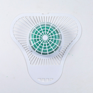 Anti-debris blocking urine bucket fragrant cake men's toilet urinal deodorizing triangle aromatic block toilet deodorizing block