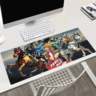 Anime JOJO empty bar Chengtaro secondary peripheral non-slip mouse pad 40x 90x 0.3cm large keyboard pad