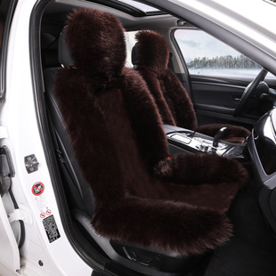 Amazon Factory Wool Long Wool Short Wool Car Cushion Winter Wool Cushion Cotton Car Cushion Single Seat Warm Winter