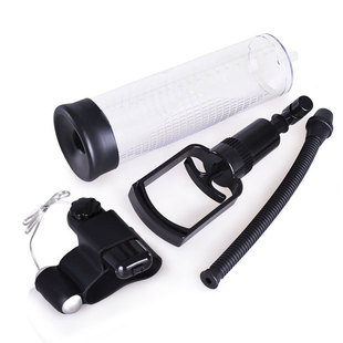Adult sex penis trainer vacuum pump exercise penis manual vibration massage stretching appliance wholesale