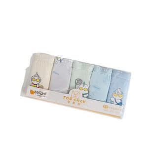 Gu Nixiong New Children's Underwear Boys Cartoon Modal Ultra-thin Boxer Baby Boxer Shorts Five-piece Pack