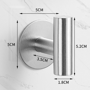 Cross-border Stainless Steel Towel Ring Towel Rack Bathroom Towel Bathroom Pendant Set Towel Rack Toilet Tissue Rack