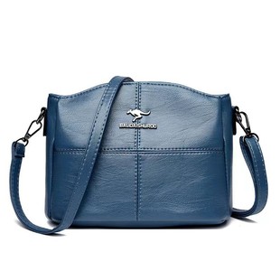 Cross-border Women's Bag 2024 New Stitching Middle-aged Women's Bag Single Shoulder Crossbody Bag Fashionable Middle-aged Mother Bag Wholesale