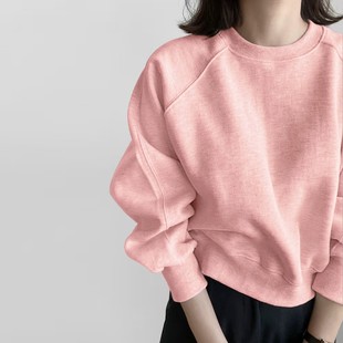 Women's New 2025 Explosions Fashion Stylish Spring and Autumn fleece-lined Thickened Short Gray Top for Small Men Spring