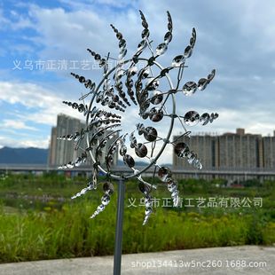 Cross-border Explosions Metal Outdoor Windmill Kinetic Energy Windmill Rotator Creative Art Rotating Wind Turning Iron Crafts
