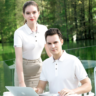 Summer work clothes T-shirt custom group tooling corporate advertising shirt culture polo shirt ice silk short sleeve logo