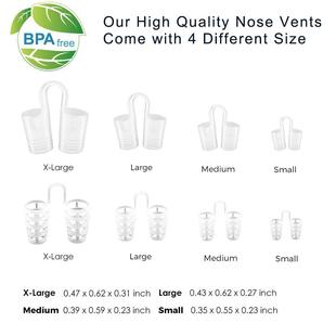 Foreign trade anti snoring second generation Mini anti-snoring device anti-snore nose clip anti-snore anti-snore hollow anti-snore device