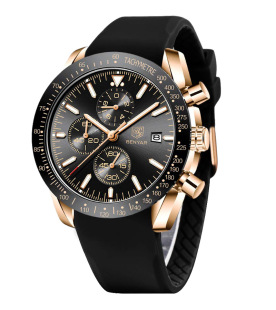 BENYAR Binya 5140 Casual Fashion Watch Men's Calendar Luminous Multifunctional Waterproof Sports Quartz Wrist Watch