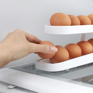 Cross-border new refrigerator Egg rolling storage rack Rolldown Egg Dispenser Egg Dispenser