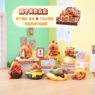 Creative and Interesting Round Water Silly Blind Box Trendy Toy Internet Celebrity Same Style Office Desk Decoration Holiday Gift Wholesale