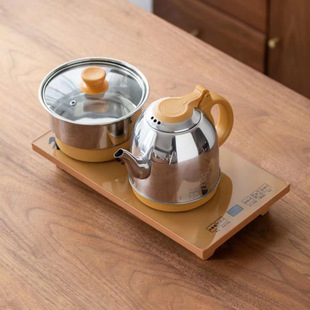 Zhisu Electric Tea Stove Fully Automatic Water-Sheung Stainless Steel Tea Table Kettle Four-in-One suit Single Parts