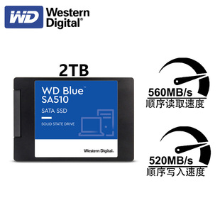 Western Digital WD 1TB 2TB SSD solid state drive SA510 SATA Blue 3D technology