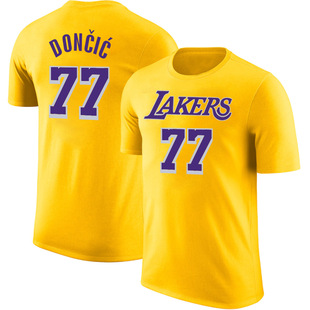 Внешняя торговля NBA Lakers Dongqi 77 футболка открытый баскетбол