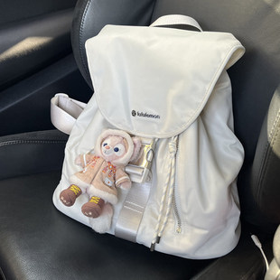 lululemon Backpack Fashion Yoga Bag Sports Fitness Bag Women Drawstring Bucket Backpack Casual Backpack