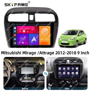 Рамка с переменной втулкой применима к хэтчбэку Mitsubishi Mirage 12-18/хэтчбэку Attrage/линии Лицевой рамы Spacestar
