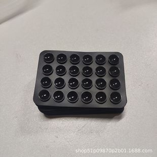 Silicone Suction Cup 24 Grain Square Suction Cup Mobile Phone Tablet Bracket Anti-Slip Sticker Holder Mobile Phone Sticker