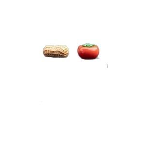 New Year's Good Things Happen Car Ornaments Central Console Personality Cartoon Persimmon Peanut Car Display Screen Decoration Sticker