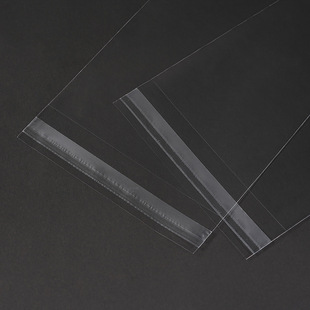 Opp Transparent Card Head Self-Adhesive Bag Self-Adhesive Bag Digital Product Self-Adhesive Bag Small Piece Self-Adhesive Bag Customization