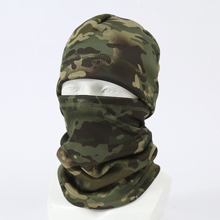 in stock winter windproof warm mask head pullover cap autumn and winter riding watermelon cap men's and women's fleece cap