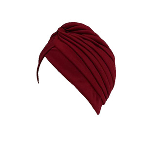 European and American foreign trade solid color double elastic baotou cap Indian cap national cap yoga cap pullover turban