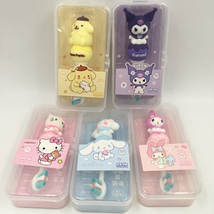 Sanrio коллекция куломи пудинг собака югуи собака Мелодия детская силиконовая мягкая сумка для волос зубная щетка в одной упаковке