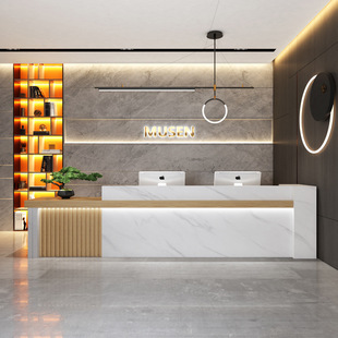 New Chinese Company Hall Bar Front Desk Simple Hotel Beauty Salon Hot Pot Shop Small Cashier