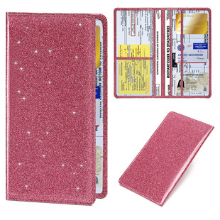 Car Insurance Policy Protective Cover Car Registration Certificate Insurance Policy Leather Cover PU Leather Card Bag Shiny Card Bag