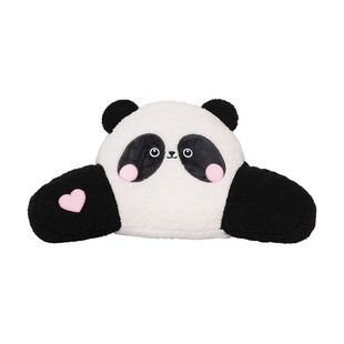 Blue Rain Car Seat Cushion Four Seasons Universal Cartoon Cute Panda Seat Cover Car Half Pack Ice Silk Breathable Car Seat Cushion