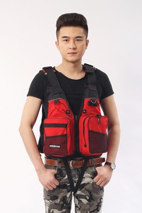 Adult Rock Fishing Boat Life Jacket Nylon Oxford Cloth Sea Fishing Wading Sports Fishing Vest