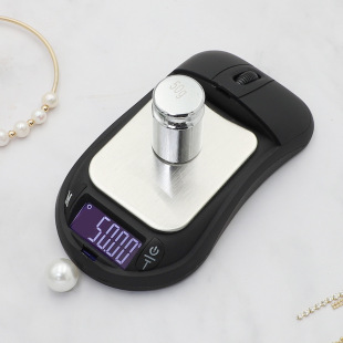 High Precision Portable Mini Mouse Scale Jewelry Electronic Weighing Jewelry Medicine Gold Weight Weighing Electronic Jewelry Scale