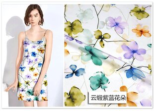 Cotton Satin Cotton Silk Fabric Plain 65 Count High Count High Density Plain Artificial Cotton Summer Dress Fabric