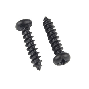 PA black cross round head pan head self-tapping screw precision small screw electronic screw small screw M1M2M3M4