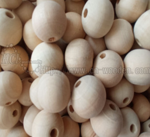 Cross-border wood beads, wood beads, 20mm logs, natural color round beads, beads, superba wood beads, wood beads, in stock