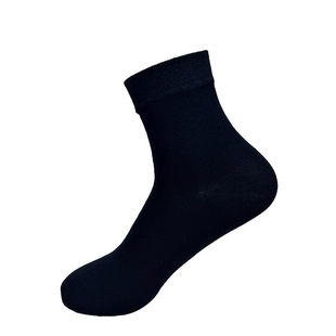 Yalu mid-tube socks sweat-absorbent breathable four seasons socks sports socks business men's socks spring and summer stockings socks solid color socks