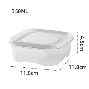 Food Preservation Box Refrigerator Storage Lunch Box Lunch Box with Lid Freezing Layer Frozen Meat Refrigerator Fruit Storage Box