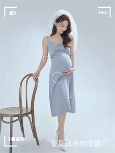 Photo Studio Photography maternity dress photo photo fashion Photo Fresh Art big belly theme clothing