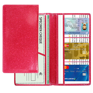 Cross-border Driver's License Bag Car Insurance Bag Card Holder Card Holder Wallet for Men and Women Card Holder Wallet Hand Waterproof Anti-degaussing