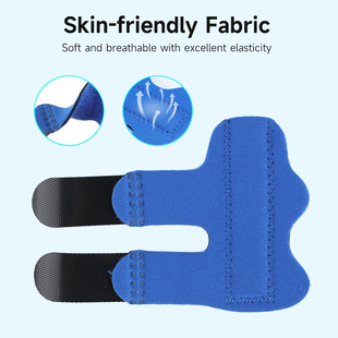 Cross-border Hot-selling Finger Splint with Aluminum Strip for Corrective Finger Finger Finger Finger Protection Soft and Breathable
